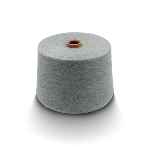 Ring Spun 100% Polyester Melange Grey color